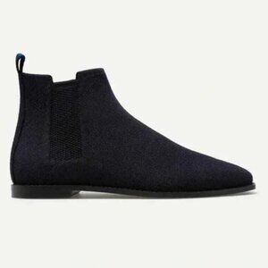 NEW Rothys Onyx Black Flat Boots size 9